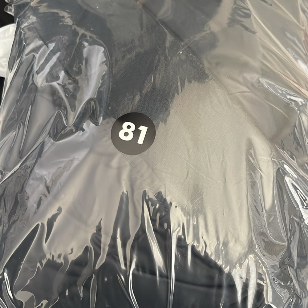 Abercrombie & Fitch Black Bomber Jacket Black Oversized Fit - Picture 7 of 7